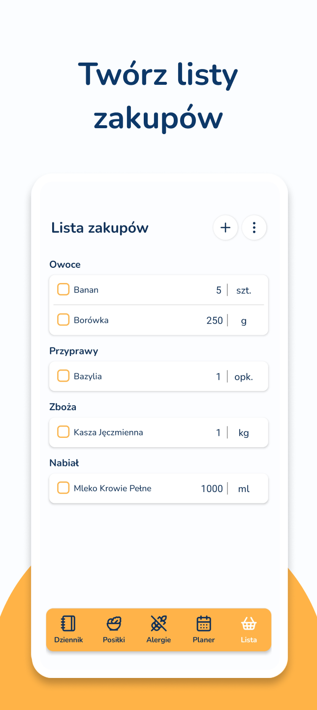 Lista zakupów